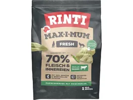 RINTI Hundetrockenfutter MAX I MUM Pansen