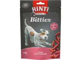 RINTI Hundesnack Extra Bitties Karotte Spinat