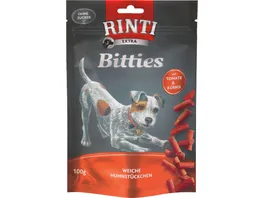 RINTI Hundesnack BITTIES Adult Huhn mit Tomate Kuerbis