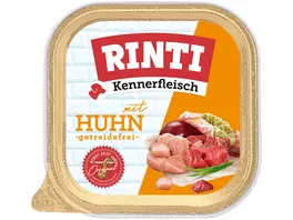 RINTI Hundenassfutter Kennerfleisch Huhn