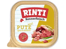 RINTI Hundenassfutter Kennerfleisch Pute