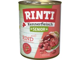 RINTI Hundenassfutter Kennerfleisch Senior mit Rind