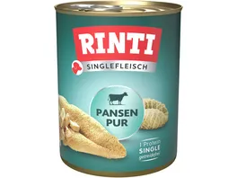 RINTI Hundenassfutter Singlefleisch Pansen Pur