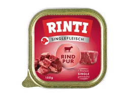 RINTI Hundenassfutter Singlefleisch Rind Pur