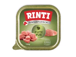 RINTI Hundenassfutter Singlefleisch Pute Pur