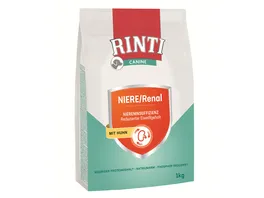 RINTI Hundetrockenfutter Canine NIERE Renal Huhn