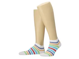 MOVE UP Herren Sneaker Socken Streifen