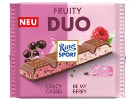 Ritter Sport Fruity Duo Tafel