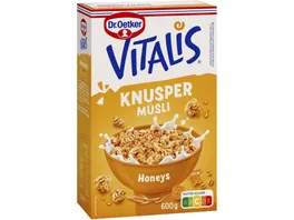 Dr Oetker Vitalis Knusper Muesli Honeys