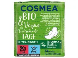 Cosmea Ultra Binden Bio Vegan Normal