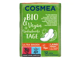 Cosmea Ultra Binden Bio Vegan Lang