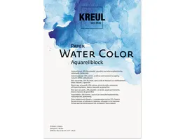 KREUL Paper Water Color 10 Blatt DIN A4