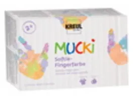 KREUL MUCKI Softie Fingerfarbe 6er Set 150 ml