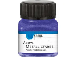 KREUL Acryl Metallicfarbe Violett 20 ml