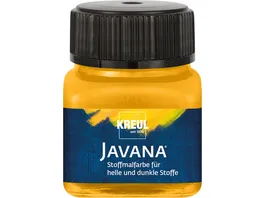 KREUL Javana Stoffmalfarbe fuer helle und dunkle Stoffe 20 ml