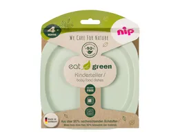 nip Kinderteller Eat Green 2er Pack