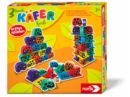 Noris Spiele 3 bunte Kaeferspiele