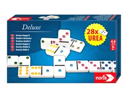 Noris Spiele Deluxe Doppel 6 Domino