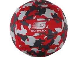sunflex BEACH AND FUNBALL SIZE 3 CAMO RED 15 cm