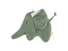 sigikid Baby Musselin Knister Schnuffeltuch Elefant