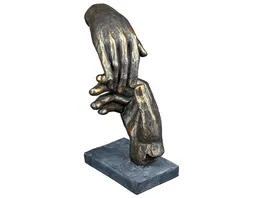 GILDE Skulptur Two Hands