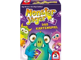 Schmidt Spiele Monsterjaeger Das Kartenspiel