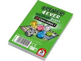 Schmidt Spiele Clever 4 ever Challenge Zusatzblock 75 Blatt