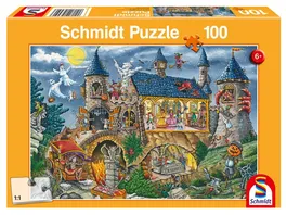 Schmidt Spiele Geisterschloss 100 Teile Kinderpuzzle