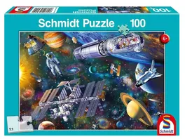 Schmidt Spiele Weltraumspass 100 Teile Kinderpuzzle