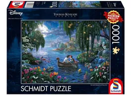 Schmidt Spiele Thomas Kinkade Studios Disney Dreams Collections The Little Mermaid and Prince Eric 1000 Teile Puzzle