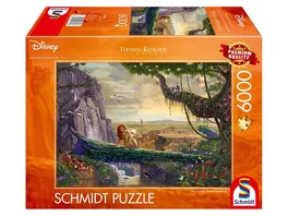 Schmidt Spiele Thomas Kinkade Studios Disney Dreams Collection The Lion King Return to Pride Rock 6000 Teile Puzzle