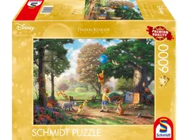 Schmidt Spiele Thomas Kinkade Studios Disney Dreams Collection Winnie Pooh II 6 000 Teile Puzzle