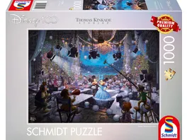 Schmidt Spiele Erwachsenenpuzzle Disney 100th Celebration 1 000 Teile Puzzle LIMITED EDITION