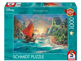 Schmidt Spiele Thomas Kinkade Studios Disney Dreams Collection Moana Vaiana 1 000 Teile Puzzle