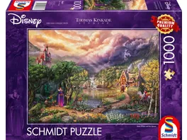 Schmidt Spiele Thomas Kinkade Studios Disney Dreams Collection Snow White and the Queen 1 000 Teile Puzzle