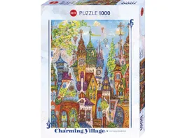 Heye Charming Village Red Arches 1000 Teile Puzzle