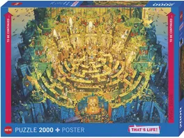 Heye Deep Down That s Life 2000 Teile Puzzle