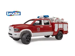 BRUDER RAM 2500 Feuerwehreinsatzwagen mit Light Sound Modul 02544