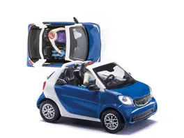 BUSCH 50779 1 87 Smart For2 Cabrio 2015 Fahrerin Kindersitz