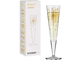 RITZENHOFF Goldnacht Champagnerglas 5 Von Petra Mohr