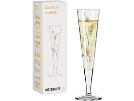 RITZENHOFF Goldnacht Champagnerglas 7 Von Marvin Benzoni