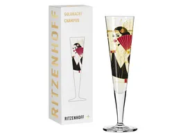 RITZENHOFF Champagnerglas Goldnacht 28 von Samy Halim