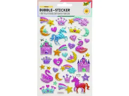 folia Bubble Sticker FANTASY 14x21cm