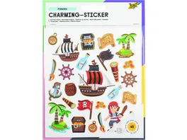 folia Charming Sticker PIRATES 2 Blatt