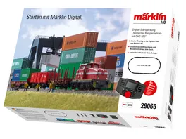 Maerklin 29065 H0 Digital Startpackung Moderner Rangierbetrieb mit DHG 500