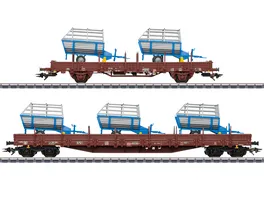 Maerklin 46407 H0 Gueterwagen Set 2 Landwirtschaftliche Geraete