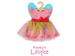 Heless Puppenkleid Prinzessin Lillifee mit pinker Schleife Gr 28 35 cm