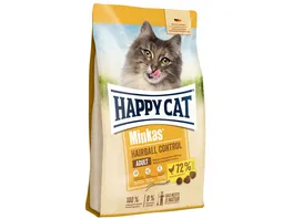 Happy Cat Katzentrockenfutter Minkas Hairball Control Gefluegel