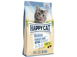Happy Cat Katzentrockenfutter Minkas Perfect Care Gefluegel Reis