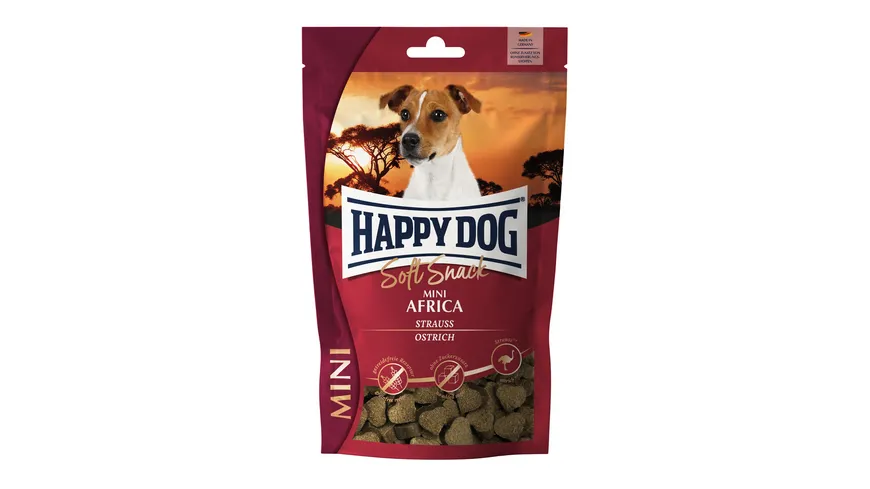 Happy Dog Hundesnack Soft Mini Africa online bestellen | MÜLLER Österreich